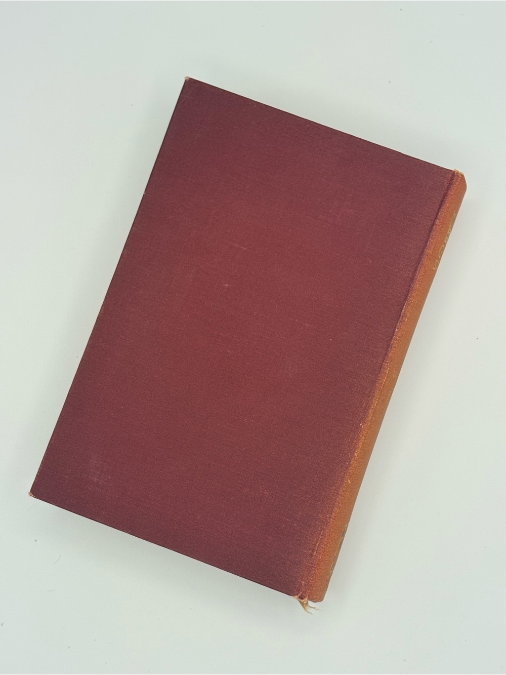 Antique 1910 Goethes Sämtliche Werke Hardcover Book - Burgundy with Gold Accents - Picture 2 of 9